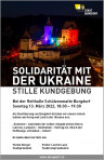 Solidarit&auml;t mit der Ukraine - Stille Kundgebung (1/1)